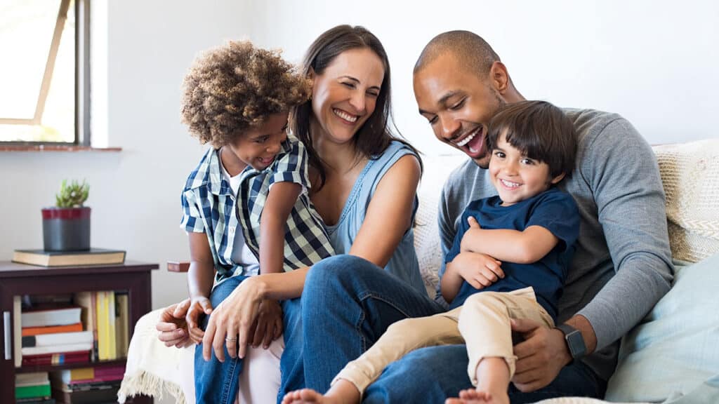 Step Parent Family Photo